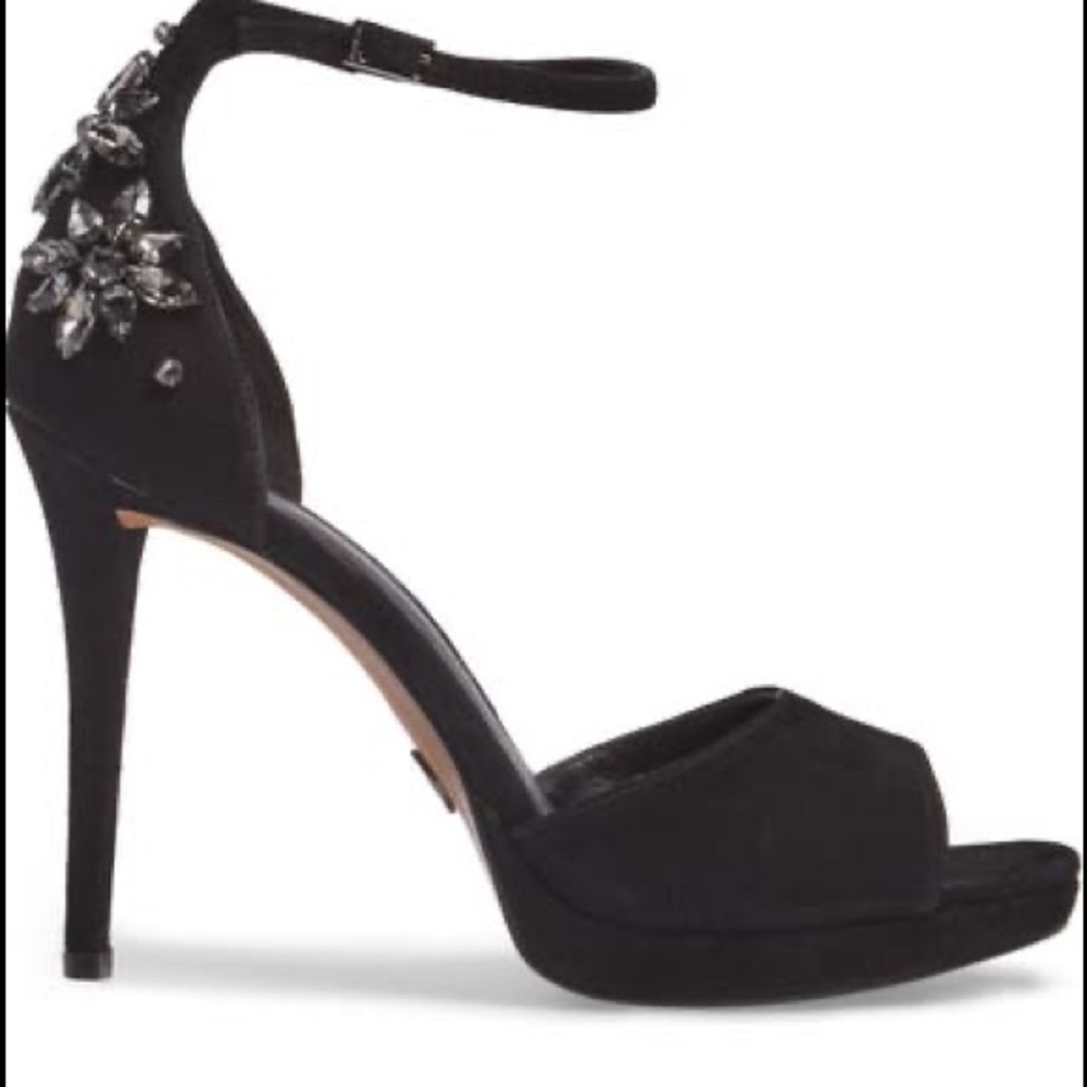 -✨🛍NWT Michael Kors Jeweled Heeled Sandals✨🛍 - Picture 8 of 13